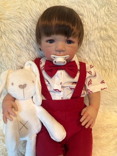 Reborns By Laura.  Cheeky, Chappy Alfie is back! 24inch Heavy, Weighted Reborn Doll