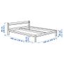 Duble NEIDEN Bed with HAMERVIK mattresses Image 3
