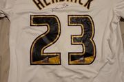 Match Worn Jeff Hendrick Derby County shirt