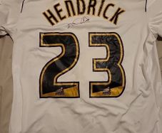 Match Worn Jeff Hendrick Derby County shirt