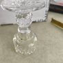 Vintage old Cut Crystal Candlestick, tea lite ,Candle Holder from the 1920s Image 7
