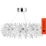 Modern Crystal LED Pendant Light Image 2