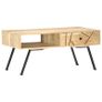 Coffee Table 95x50x42 cm Solid Mango Wood Image 8