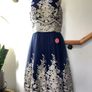 Chi Chi London dress, new, UK12,embroidered Image 2