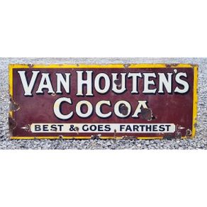 Van Houtens Cocoa Enamel Large KAS877