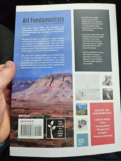 Art Fundamentals. 2nd Edition Large Volume Paperback In Very Good Condition.