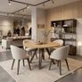 Sova Extendable Round Dining Table 180cm Image 9