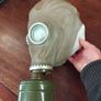 Vintage Gas Mask and Bag Image 9