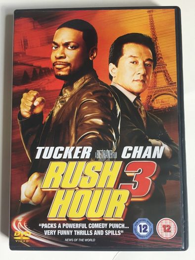 Rush Hour Trilogy Movies (Jackie Chan and Chris Tucker) [Movie 3xDVD]
