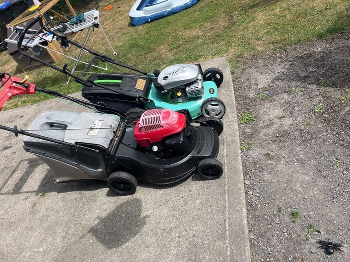 2 lawnmowers