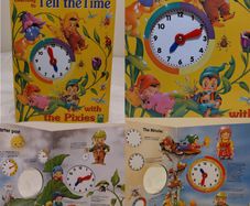 Learning To Tell The Time Hardback Board Book