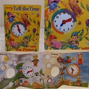 Learning To Tell The Time Hardback Board Book