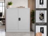 Lockable Steel Filing Cabinet 90 x 90cm