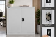 Lockable Steel Filing Cabinet 90 x 90cm