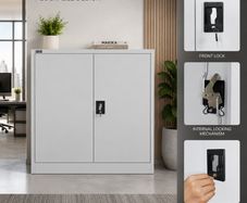 Lockable Steel Filing Cabinet 90 x 90cm