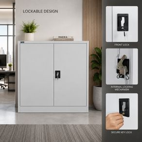 Lockable Steel Filing Cabinet 90 x 90cm