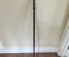 Antique Folk Art Carved Walking Stick