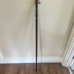 Antique Folk Art Carved Walking Stick