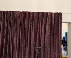 Room Divider Velvet Curtain