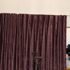 Room Divider Velvet Curtain