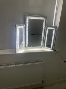 Vanity table LED mirrors  approx 90 CM L x 120 CM W
