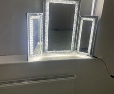 Vanity table LED mirrors  approx 90 CM L x 120 CM W