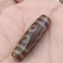 Vintage 5 Eyes Himalayan Tibetan Agate Dzi Bead Amulet Image 10