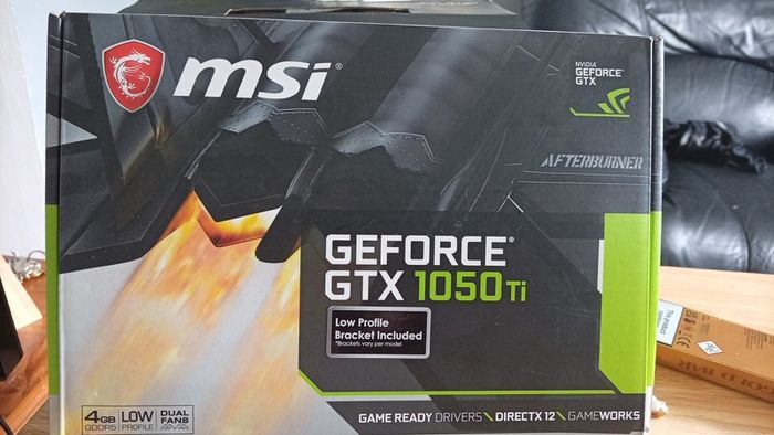Gtx 1050TI LP and PC parts
