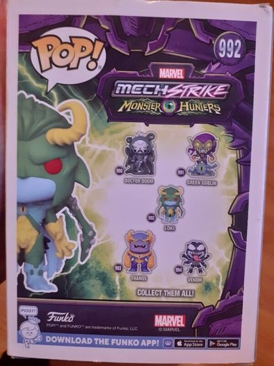 Marvel Mech Strike Funko Pops
