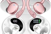 Wireless Earbuds, Bluetooth 5.3 Headphones Sport Wireless Headphones, HD Mic Noise Cancelling Earbuds, 48H Playback Wireless Earphones Dual LED Display, USB-C, IP7 Waterproof, for Running
