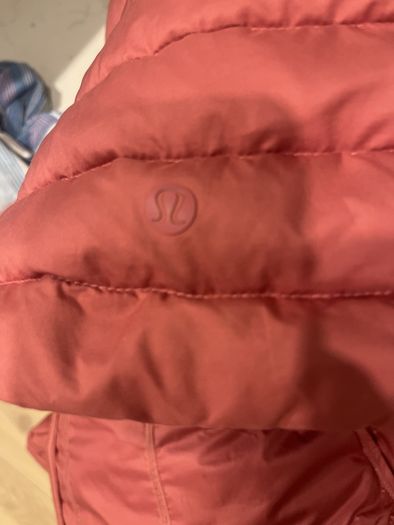 Lulu Lemon Grey Goose Down Jacket