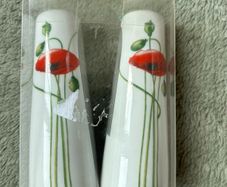 Poppy Salt and Pepper Shakers