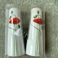Poppy Salt and Pepper Shakers