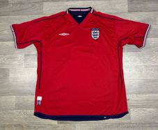 Vintage 2002 Umbro England Reversible Jersey Shirt Mens XL/XXL