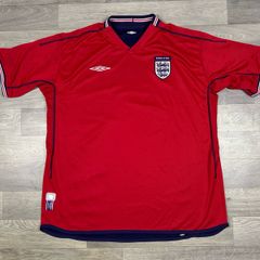 Vintage 2002 Umbro England Reversible Jersey Shirt Mens XL/XXL