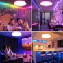 Ceiling Light with Remote Control, 30W Flush Led RGB Colour Changing Ceiling Light Compatible with Alexa and Google Home, Smart Round Ceiling Lighting for Kids Bedroom Hallway Image 4