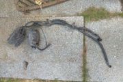 Front brake caliper w/ brake hoses