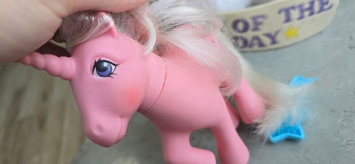 Twilight and Brush Unicorn Original Ponies MLP G1 My Little Pony 1983