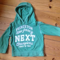 Age 2-3 NEXT Green Hooded Top