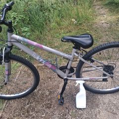 Ladies Bike /GirlsBike26"Wh..w.FrontSusp.+2MountainB.+ 1VintageB.VeryGoodCondition