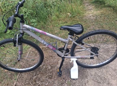 Ladies Bike /GirlsBike26"Wh..w.FrontSusp.+2MountainB.+ 1VintageB.VeryGoodCondition