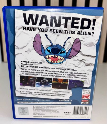 Disney's Stitch: Experiment 626 PS2