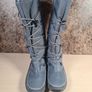 womens CLARKS WAVE WALK gore tex and wool high winter boots pull on Size UK 8 D EU 42 Image 5