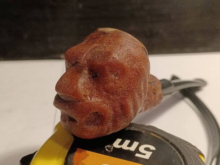 Vintage Hand Carved Wooden Pipe