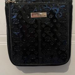 River Island Patent Crossover Bag
