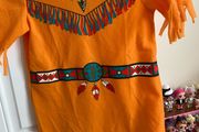 disney pocahontas dress age 5-7 (Halloween)