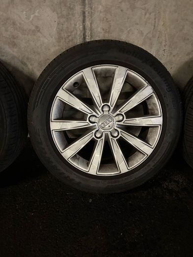 set of Audi wheels