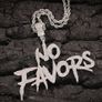 TWO No Favors Hip Hop Full Iced Out Pendants (Brand New) Image 2