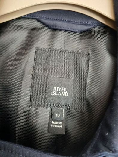 River island trench coat pristine condition