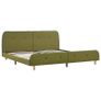Bed Frame Green Fabric 150x200 cm Image 6
